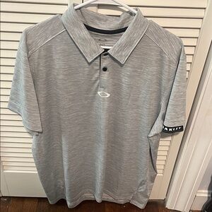 Oakley Light Gray Polo Shirt for Men
